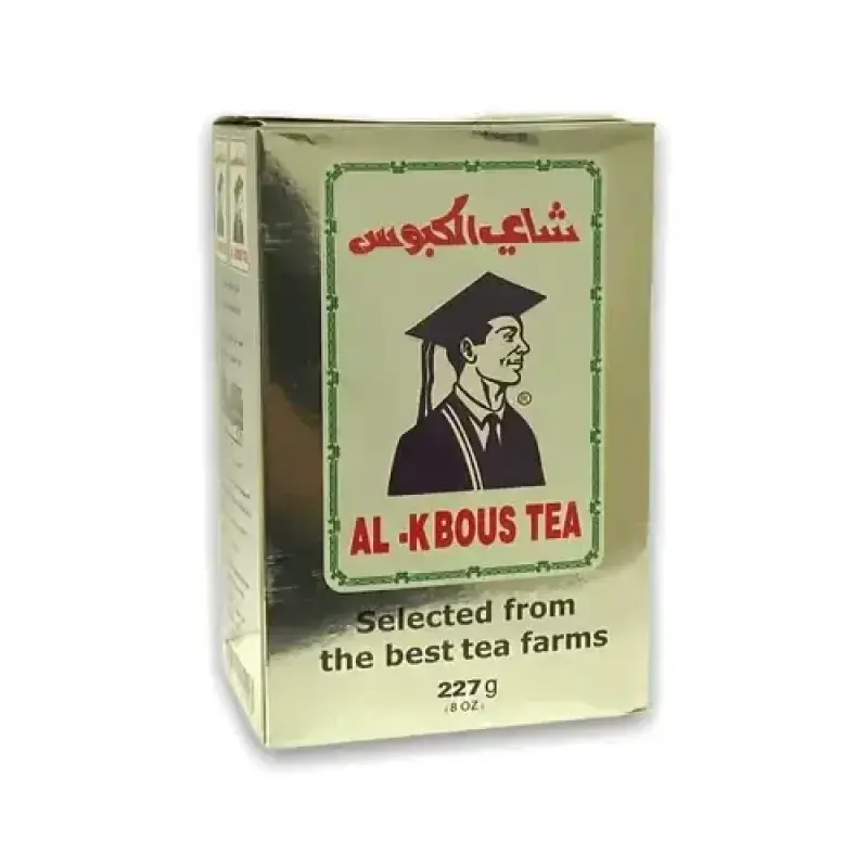 Al-kbous Fine Black Tea 227g شاي الكبوس الأسود ناعم