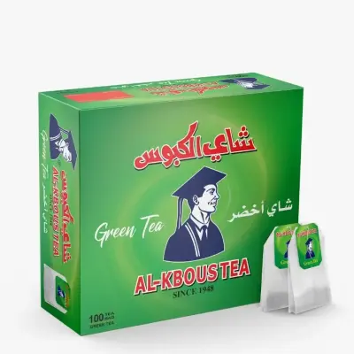 Al Kbous Green Tea 100 Bags