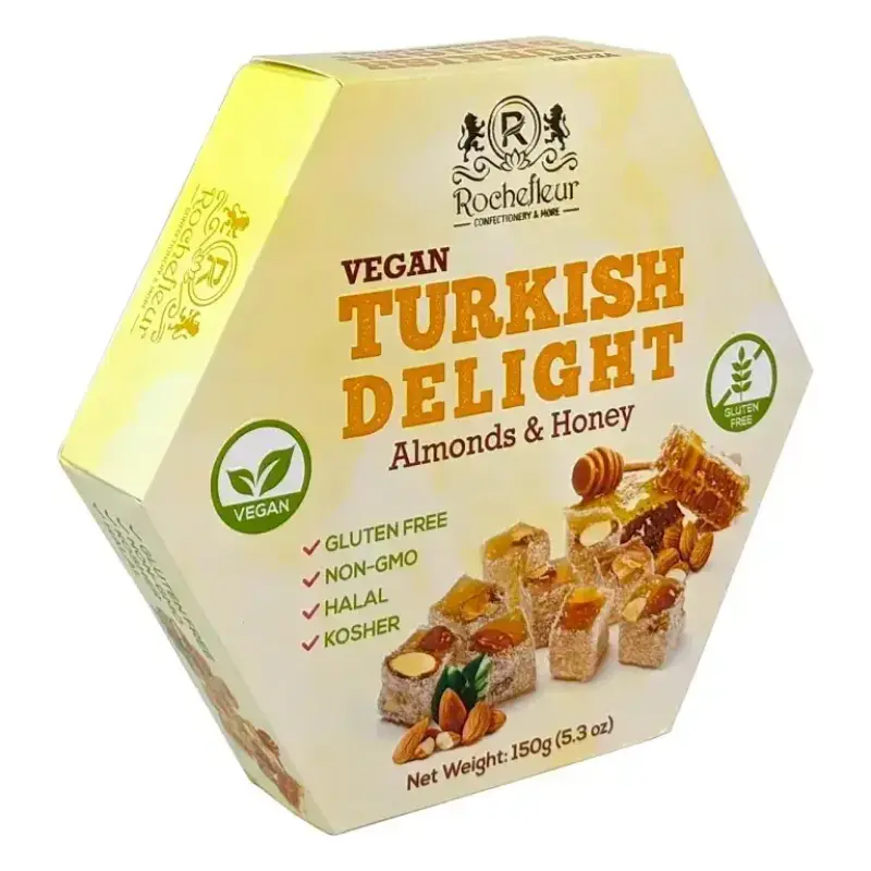 Turkish Delight Vegan - Almonds & Honey 150g