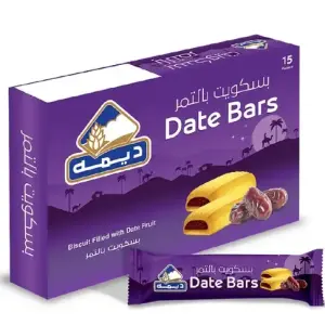 Deemah Date Bars Biscuit 25g X 15
