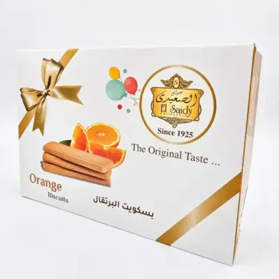 El Saidy Eid Orange Biscuits (2x500g) Pack