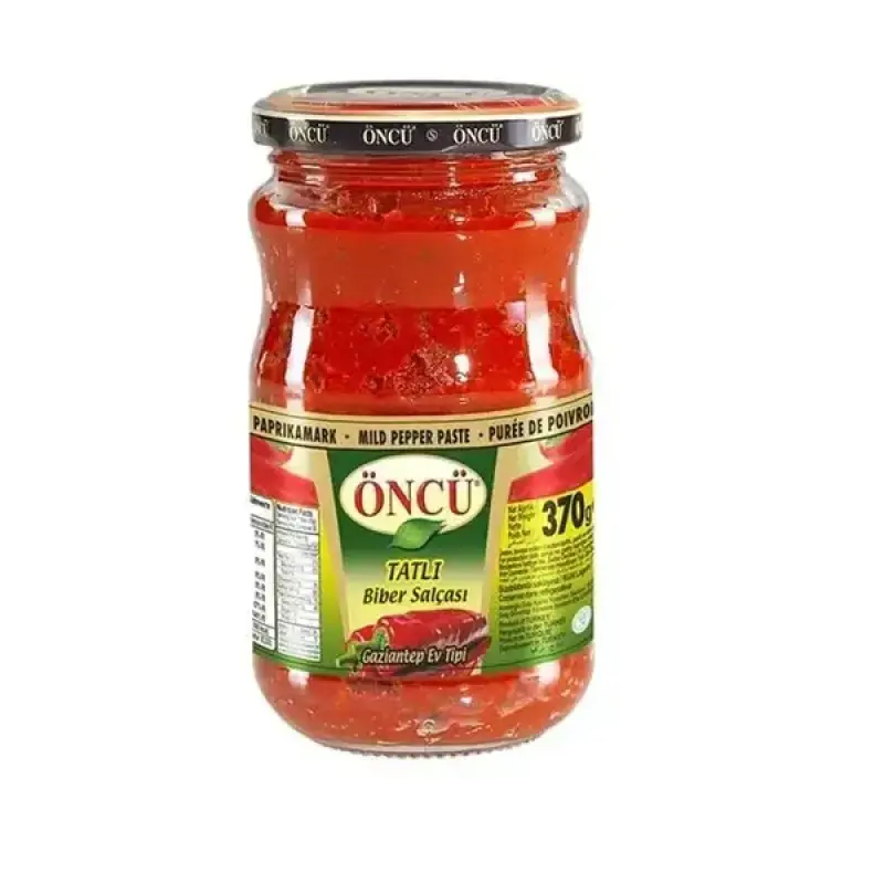 Oncu Mild Pepper Paste 370g معجون فلفل رومي بارد
