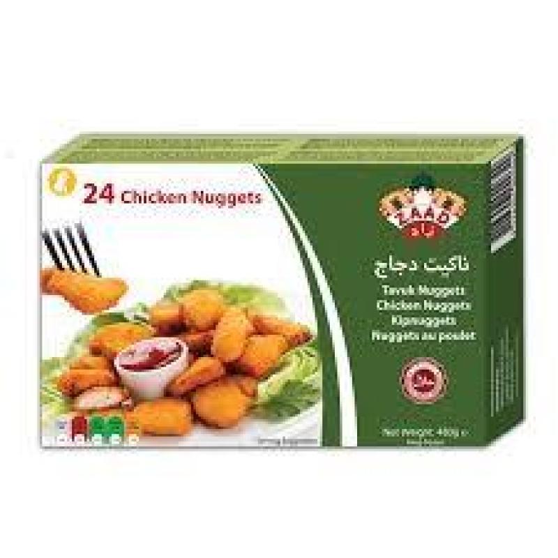 ZAAD 24 CHICKEN NUGGETS 480G - زاد ناغيت دجاج