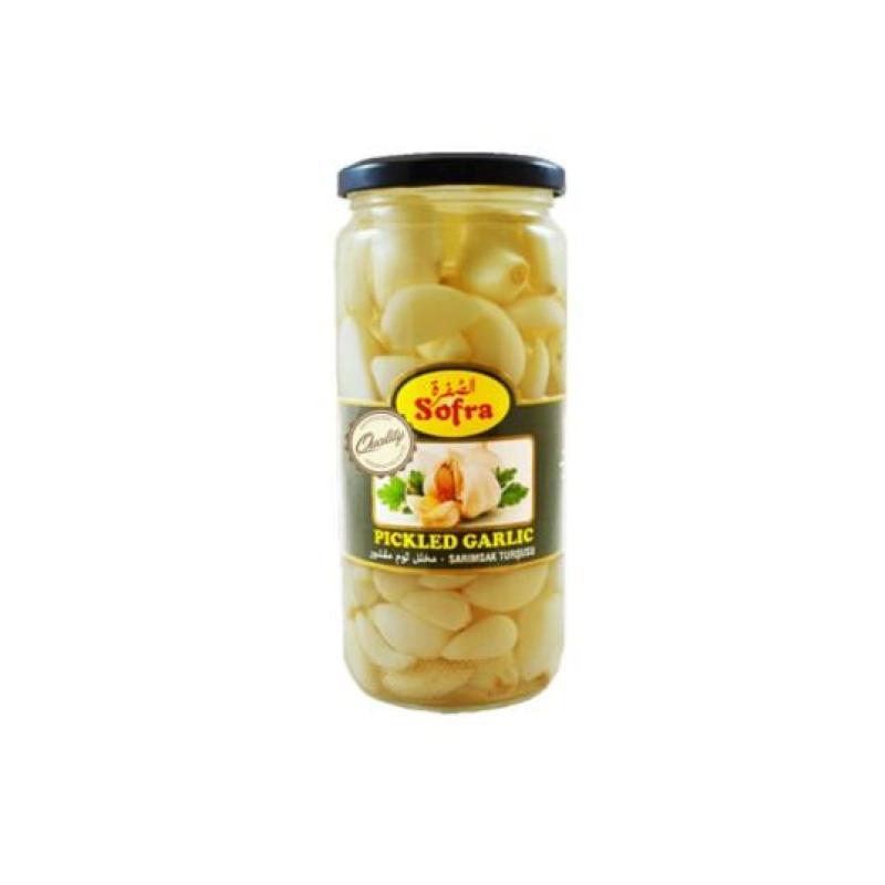Sofra Pickled Garlic 480g - مخلل ثوم مقشور