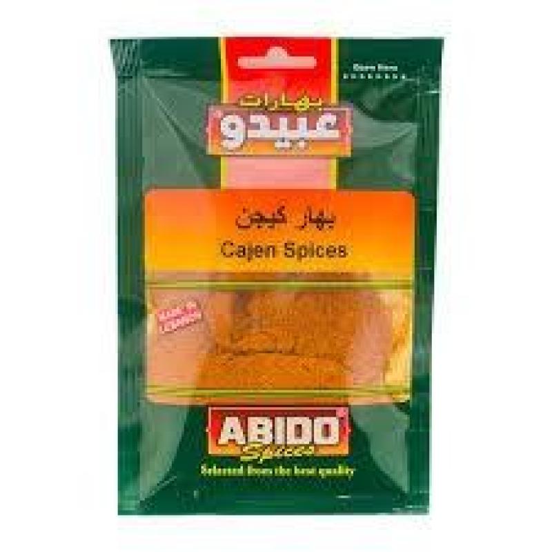 ABIDO CAJUN SPICES 50G - بهارات عبيدو بهار كيجن