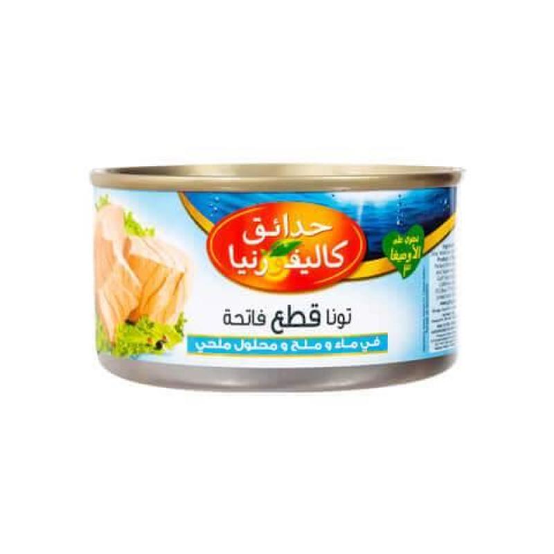 California Garden Tuna In Water & Salt 185g حدائق كليفورنيا لحم تونة ابيض في ماء وملح