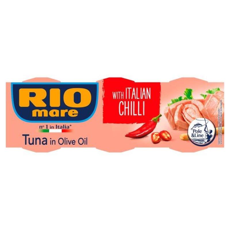 Rio Mare Tuna with Chilli 3X80g