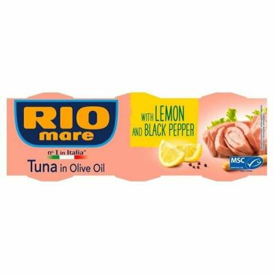 Rio Mare Tuna with Lemon 3X80g