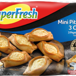 Superfresh mini pita with 3 cheese /10PCS.