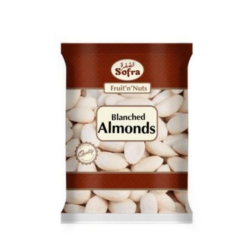 Sofra Almond Blanched 180g -  السُفرة لوز مقشور