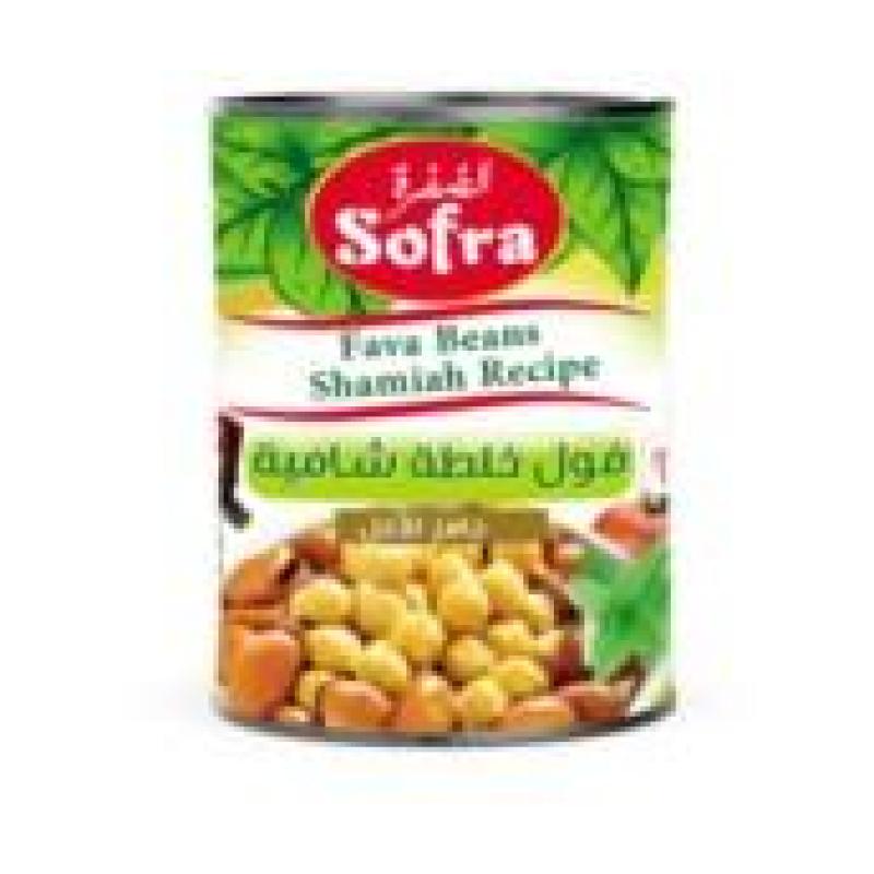 Sofra Shamiah Recipe Fava Beans 400g - فول بالخلطة الشامية