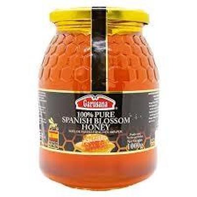 GARUSANA 100% PURE SPANISH BLOSSOM HONEY 1000G - جاروسانا ١٠٠٪ عسل الزهر اسباني