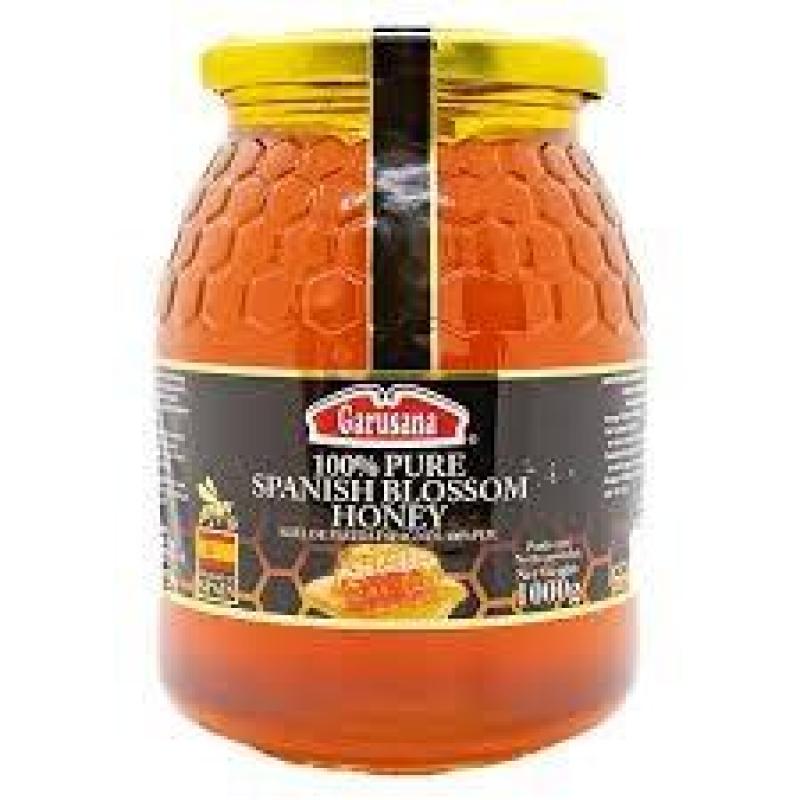 GARUSANA 100% PURE SPANISH BLOSSOM HONEY 1000G - جاروسانا ١٠٠٪ عسل الزهر اسباني