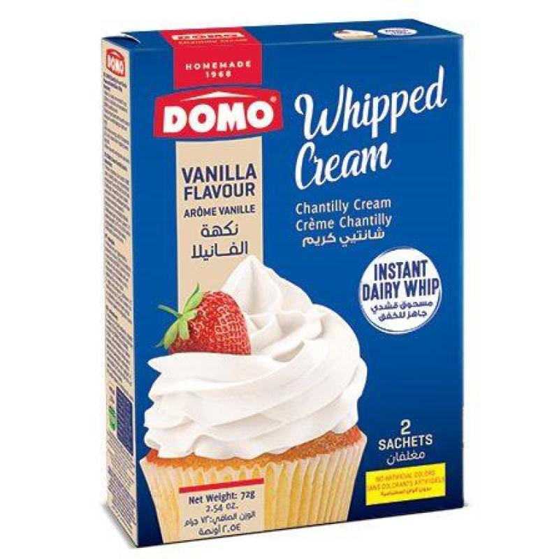 DOMO WHIPPED CREAM 72G - دومو كريم شانتيه