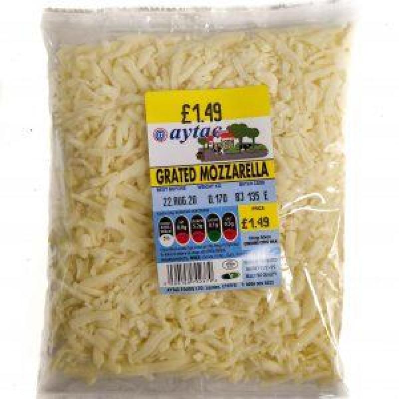 Aytac Grated Mozzarella Cheddar (170 gr)