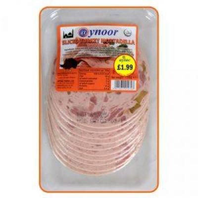 Aynoor Sliced Turkey Breast W.Olives (130 gr)