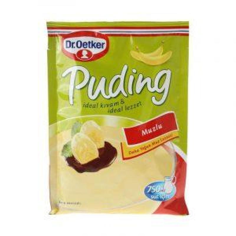 Dr. Oetker Puding Banana Muzlu (120 Gr)