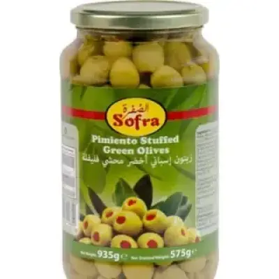 Sofra Green Olives Stuffed 575g