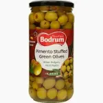 Bodrum Pimento Stuffed Green Olives - 680g