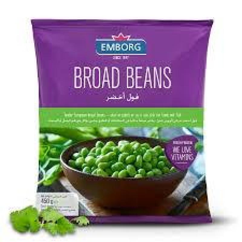 EMBORG BROAD BEANS 450G - إيمبورغ فول أخضر