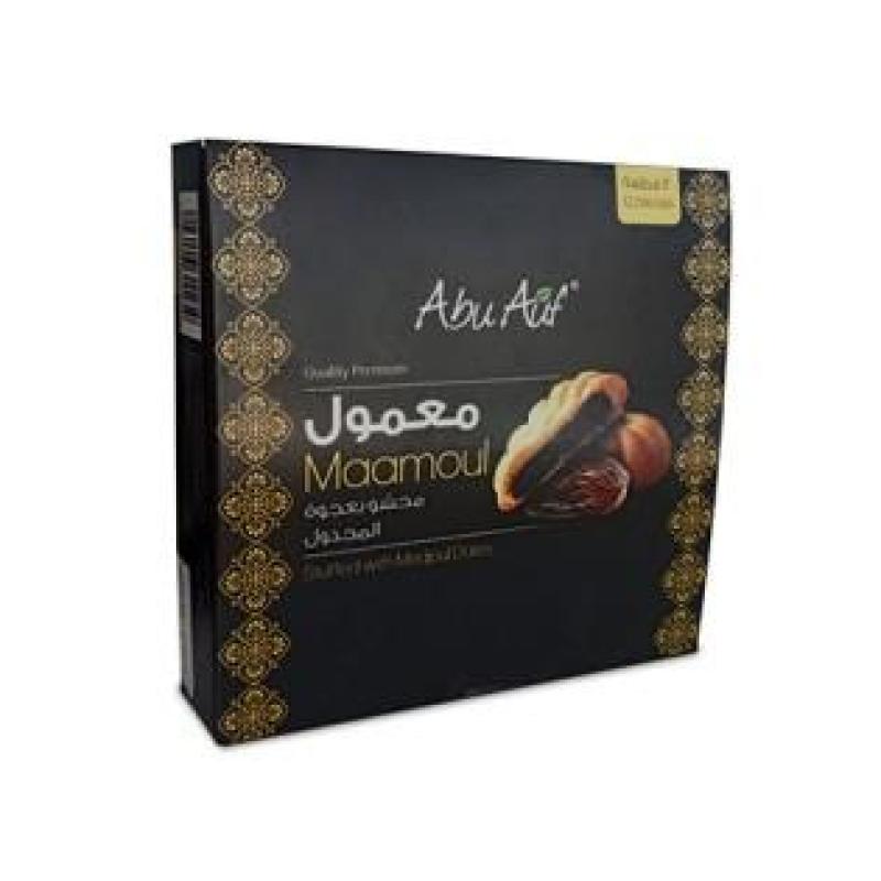 Abu Auf Maamoul Dates box - أبو عوف علبة معمول بعجوه المجدول