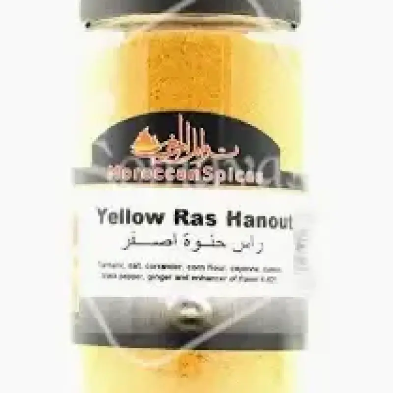 Moroccan Spices Yellow Ras Hanout 180g