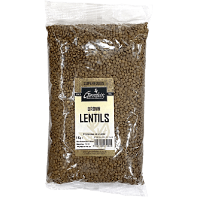 Brown Lentils 1kg