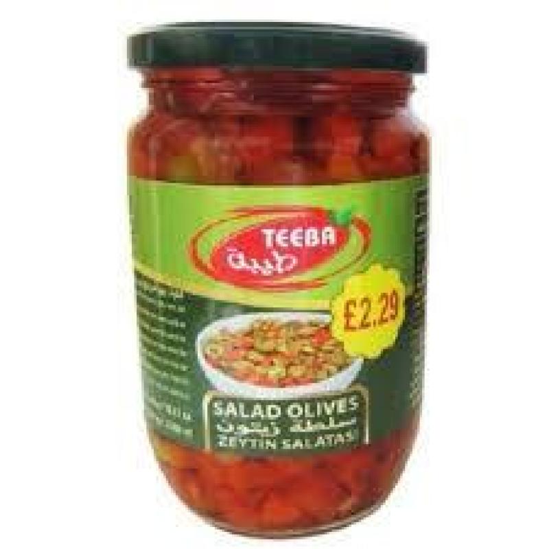 TEEBA SALAD OLIVES 675G - طيبة سلطة زيتون