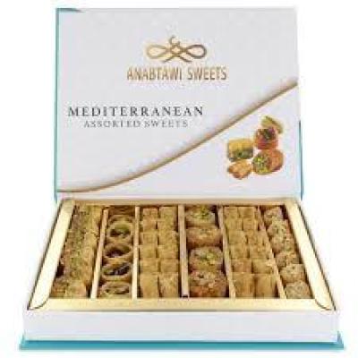 Anabtawi Sweets Mediterranean Assorted Sweets 515G - العنبتاوي حلويات شرقية مشكلة