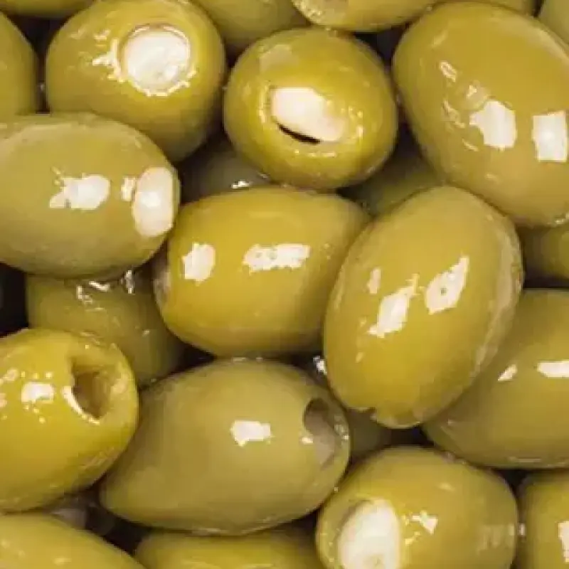 Green Olives With Garlic 320G