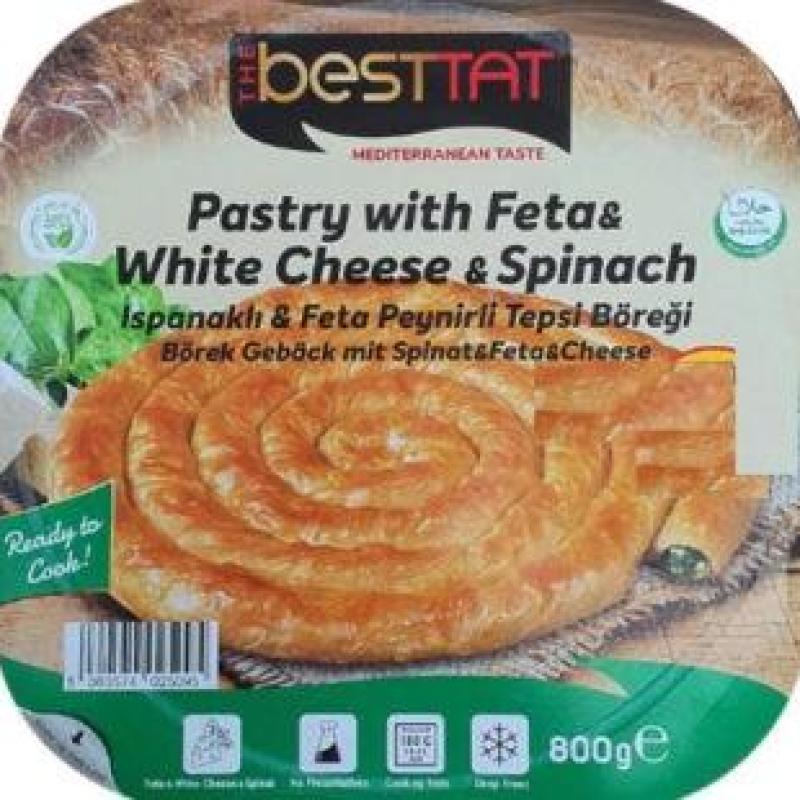 Best Tat Pastry With Feta & White Cheese & Spinach 850G