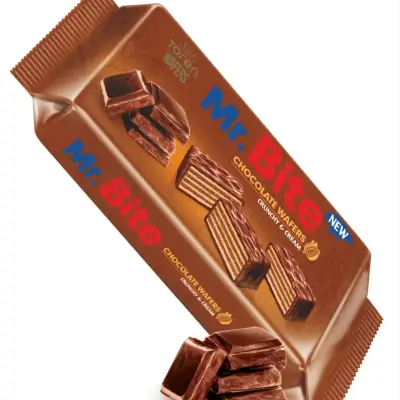 Mr Bite Chocolate Wafers 32g