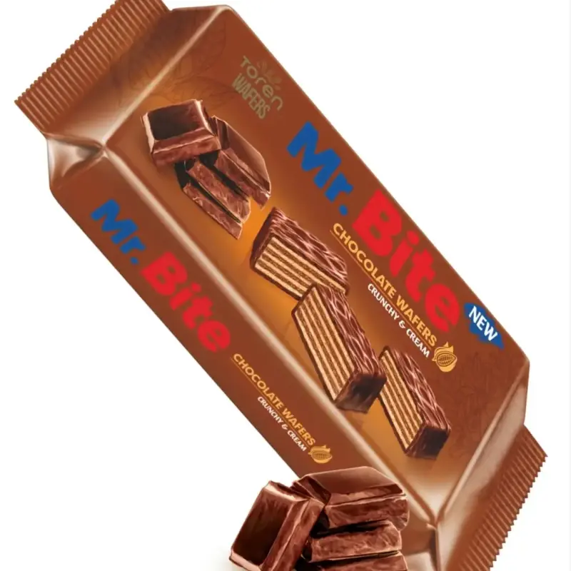 Mr Bite Chocolate Wafers 32g