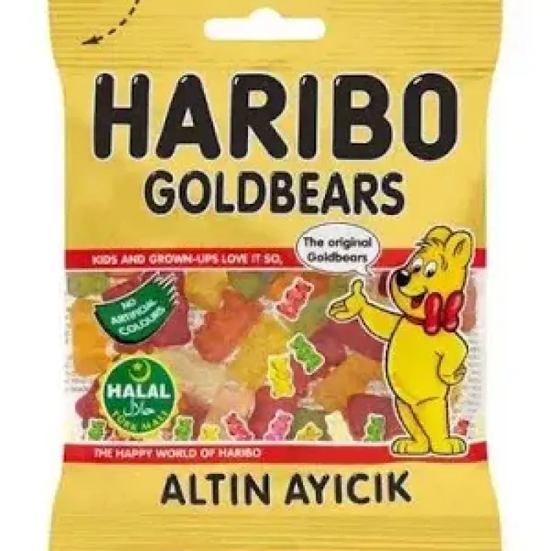 Haribo Gold Bears 100G (Halal)