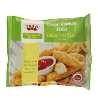 ZAAD CRISPY CHICKEN FRITES 500G. زاد بطاطس الدجاج المقرمشة 500 جرام.