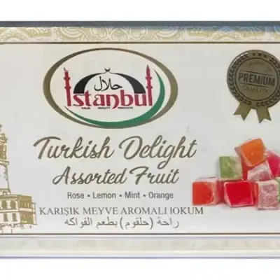 Istanbul Turkish Delight Assorted Fruit 350g