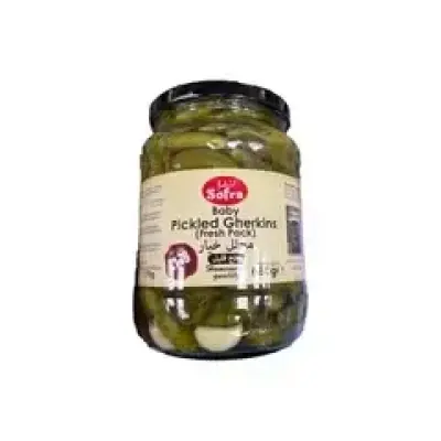Sofra Pickles Baby Cherkins 680g