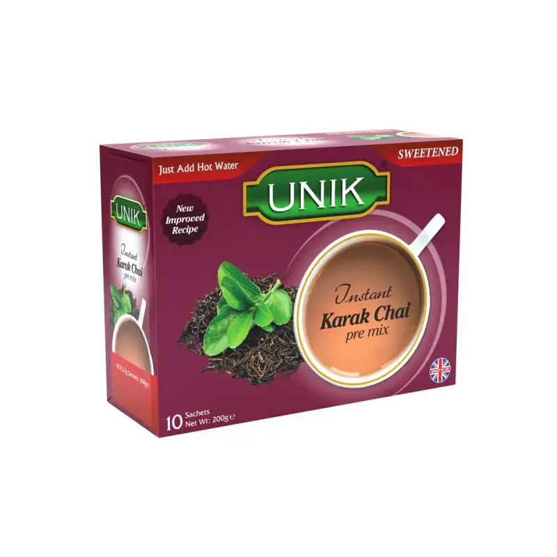 UNIK INSTANT KARAK CHAI 10 BAGS 200G - يونيك شاي كرك سريع التحضير