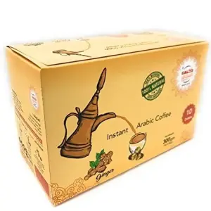 Kif Almosafer Instant Arabic Coffee Ginger 10 x 30 gm