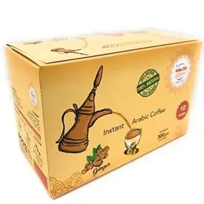 Kif Almosafer Instant Arabic Coffee Ginger 10 x 30 gm