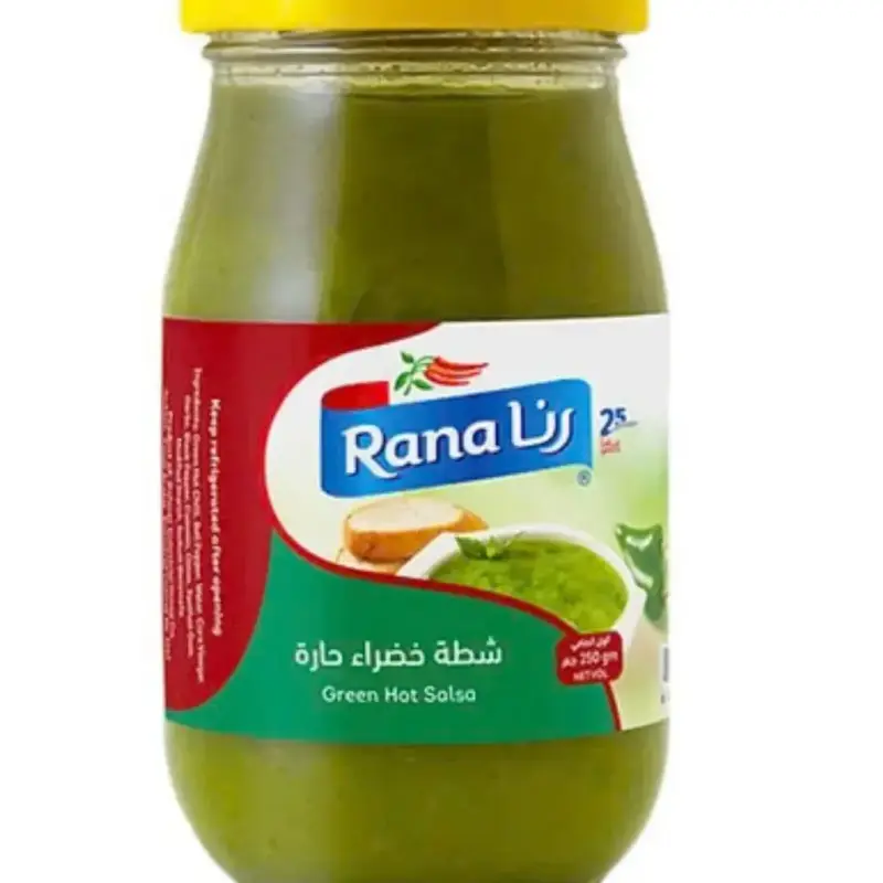 Rana Green Hot Salsa 250g - رنا صلصة خضراء حارة
