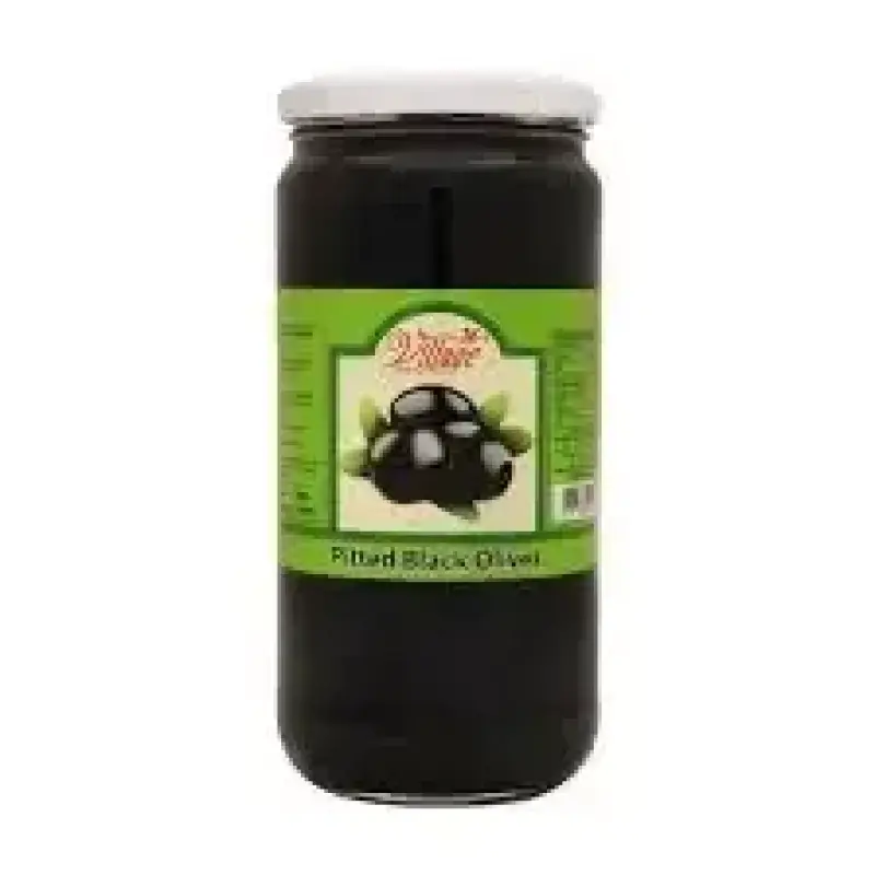 Village Pitted Black Olives 720g زيتون أسود منزوع النوى