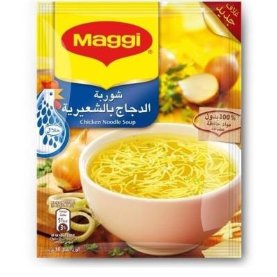 Maggi Chicken Noodle Soup 66g - ماجي شوربة الدجاج بالشعيرية