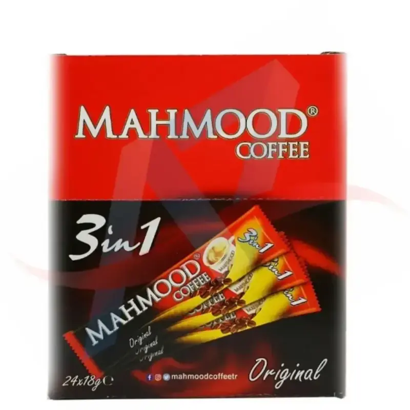 Mahmood Coffee 3 in 1 Original (24 pcs x 18g)