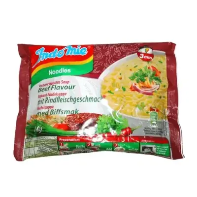 Indomie Noodles Beef Flavour 5 Pc اندومي بنكهة اللحم البقري
