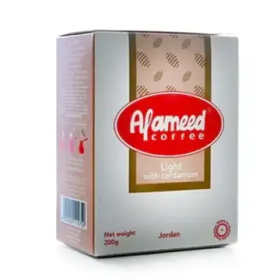 Al Ameed Coffee Light With Cardamom 200g
