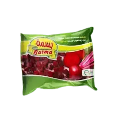 Basma Frozen Cubed Beetroot Boiled 400gبسمة شمندر مكعبات و مسلوق