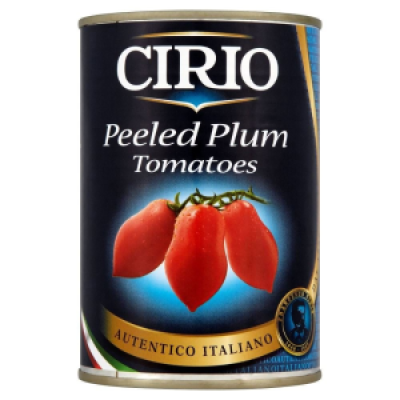 Cirio Peeled Plum Tomatoes - 400G
