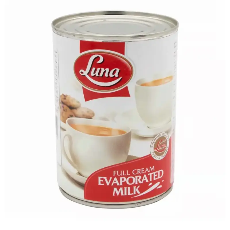 Luna Full Cream Evaporated Milk 410g لونا حليب مبخر كامل الدسم