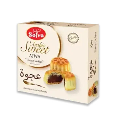 SOFRA ARABIC SWEET AJWAH (DATES COOKIES)- 450G - صُفرة عجوة شامية
